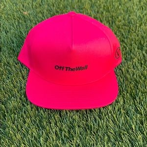 Vans hot pink snapback hat